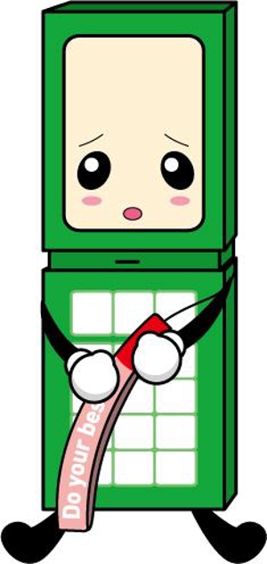 NAGOMI-Creation代表 尾上哲也 (onoue_tetsuya)さんのポスターで使う携帯電話のキャラクター製作への提案