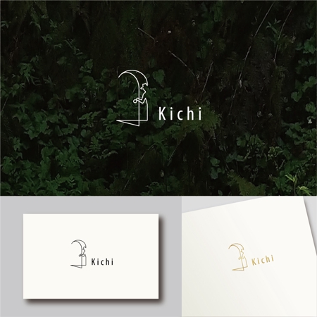 Q (qtoon)さんの紹介制カラオケバー”kichi”のロゴへの提案