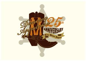 株式会社アドワン (sadayuki)さんのカントリーダンスグループ、Dancing Appaloosaの25周年記念のＴシャツデザインへの提案