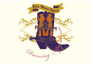 株式会社アドワン (sadayuki)さんのカントリーダンスグループ、Dancing Appaloosaの25周年記念のＴシャツデザインへの提案