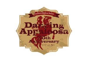 NICE (waru)さんのカントリーダンスグループ、Dancing Appaloosaの25周年記念のＴシャツデザインへの提案