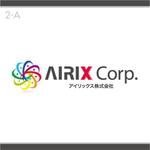 interista (interista)さんの「アイリックス株式会社/AIRIX　Corp.」のロゴ作成への提案