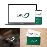nico design room (momoshi)さんの通信サポート事業「LINK」のロゴへの提案