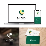 nico design room (momoshi)さんの通信サポート事業「LINK」のロゴへの提案