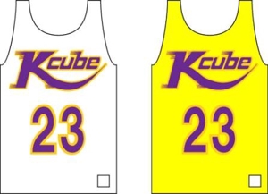 ganbaさんの社会人バスケチーム「K-cube」のロゴ作成への提案