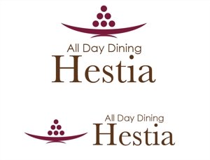 sametさんのバイキングレストラン「All Day Dining Hestia」のロゴ作成への提案