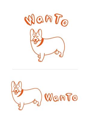 77design (sai_77)さんの愛犬と一緒のアウトドアライフを楽しむ「商品ブランド：WanTo（わんと）」ロゴへの提案