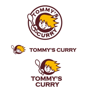 marukei (marukei)さんのカレーショップ「トミーズカレー」のロゴへの提案