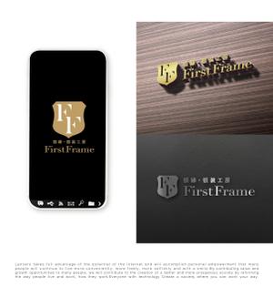 tog_design (tog_design)さんのネットショップ「額縁・額装工房　FirstFrame」のロゴマークへの提案