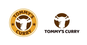 uim (uim-m)さんのカレーショップ「トミーズカレー」のロゴへの提案
