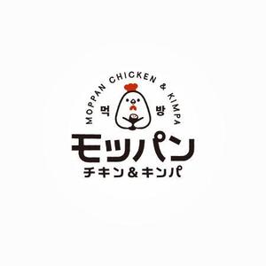 ns_works (ns_works)さんのUBEREATSブランド「먹방モッパンチキン＆キンパMOPPAN CHICKEN&KIMPA」のロゴへの提案