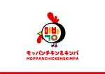 加藤衆作 (arigatainaa)さんのUBEREATSブランド「먹방モッパンチキン＆キンパMOPPAN CHICKEN&KIMPA」のロゴへの提案