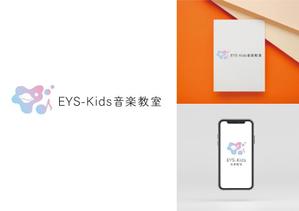 熊月堂 (Midori0427)さんのEYS-Kids音楽教室のロゴへの提案