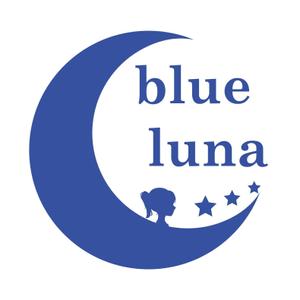 Addincell (addincell)さんのトータルビューティーサロン「blue luna」のロゴへの提案