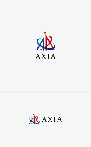 Gold Design (juncopic)さんのLifeInnovation企業を目指す新会社【AXIA】のロゴデザインへの提案
