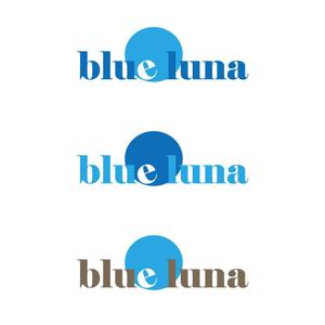 Y-Seto(freekick) (freekick)さんのトータルビューティーサロン「blue luna」のロゴへの提案