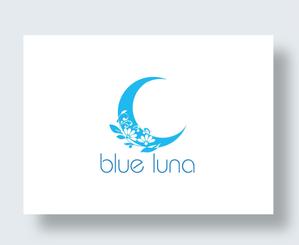 IandO (zen634)さんのトータルビューティーサロン「blue luna」のロゴへの提案