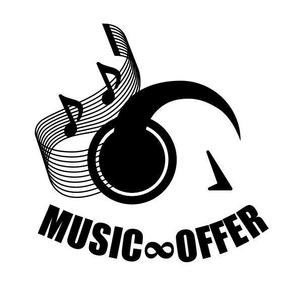 武蔵坊 黎明 (hatori_koropoql)さんの音楽家が仕事を探すサイト　MUSIC∞OFFER　のロゴへの提案
