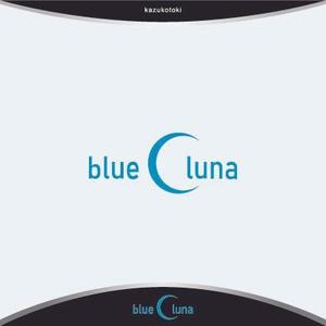 kazukotoki (kazukotoki)さんのトータルビューティーサロン「blue luna」のロゴへの提案