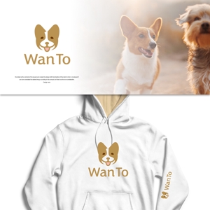 design vero (VERO)さんの愛犬と一緒のアウトドアライフを楽しむ「商品ブランド：WanTo（わんと）」ロゴへの提案