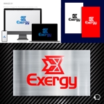 レテン・クリエイティブ (tattsu0812)さんのプライベートジム運営会社「Exergy」の企業ロゴへの提案
