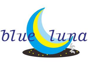 hiro_S (ich_nichi_ippon)さんのトータルビューティーサロン「blue luna」のロゴへの提案