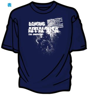 cimadesign (cima-design)さんのカントリーダンスグループ、Dancing Appaloosaの25周年記念のＴシャツデザインへの提案
