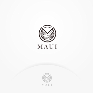 waka (wakapon1987)さんの高級時計ショップ「MAUI」のロゴ、への提案