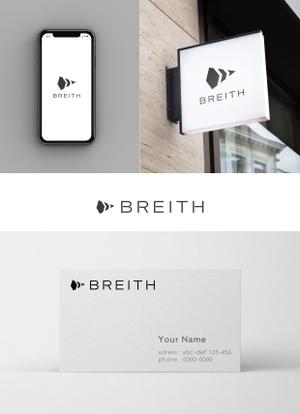 holy245 (holy245)さんのパーソナルトレーニングジム「BREITH」のロゴへの提案