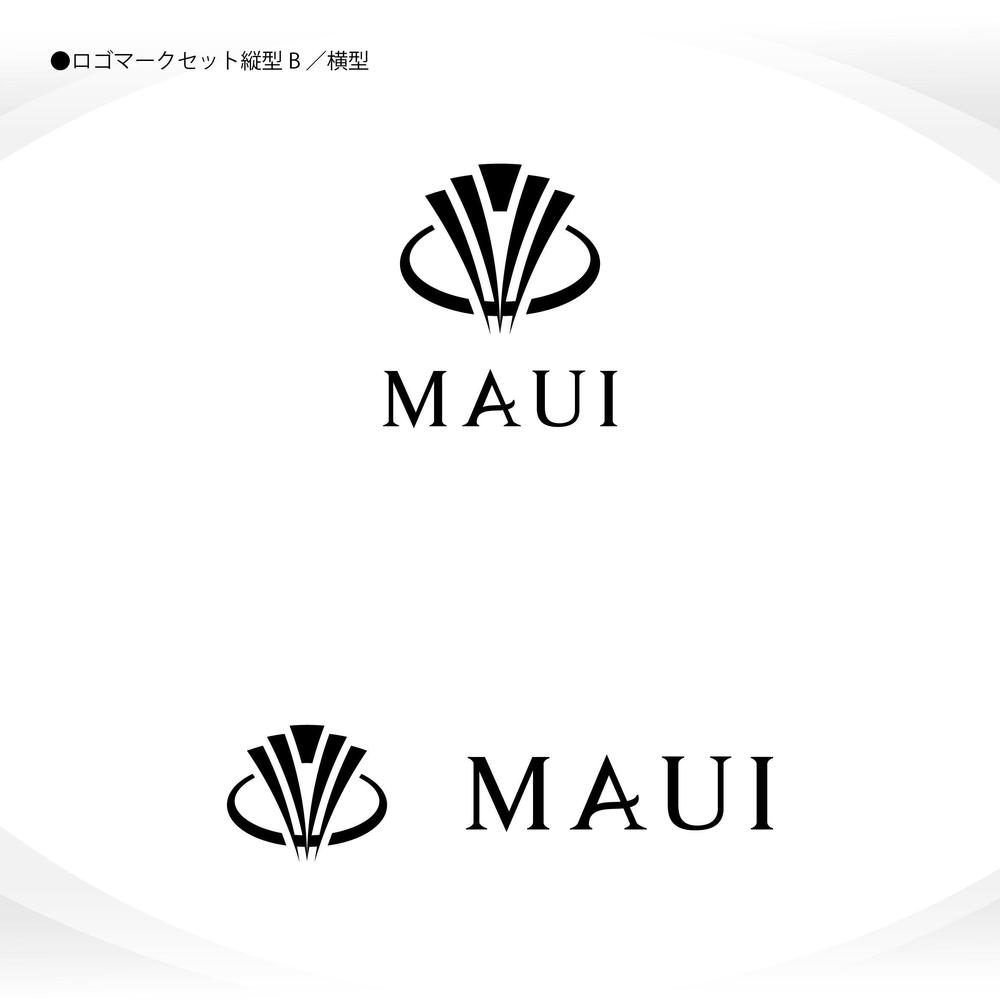 高級時計ショップ「MAUI」のロゴ、