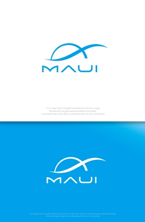 魔法スタジオ (mahou-phot)さんの高級時計ショップ「MAUI」のロゴ、への提案