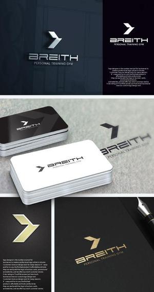 take5-design (take5-design)さんのパーソナルトレーニングジム「BREITH」のロゴへの提案