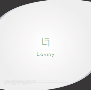 XL@グラフィック (ldz530607)さんのアクセサリーブランド「Laviny (ラヴィニー)」のロゴへの提案