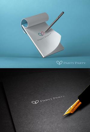 KOHana_DESIGN (diesel27)さんの婚活パーティーを運営する「PARTY☆PARTY」のサービスロゴ作成への提案