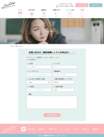 Kazuyuki (kt-planning)さんの韓国語教室トップページデザイン【1ページ、PC版】への提案