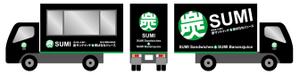 aki-aya (aki-aya)さんの炭サンドイッチ＆炭ばななジュース【SUMI】のキッチンカーの看板作成依頼への提案