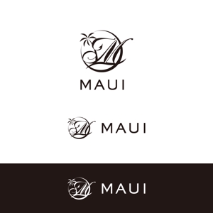 crawl (sumii430)さんの高級時計ショップ「MAUI」のロゴ、への提案