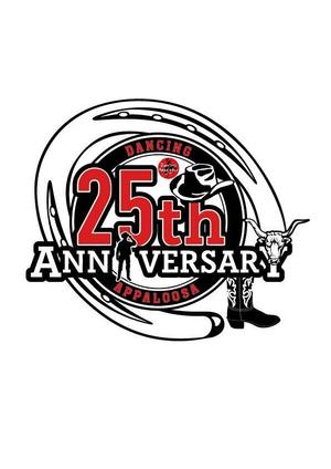 グラフィックデザイン「道」 (michiya_w)さんのカントリーダンスグループ、Dancing Appaloosaの25周年記念のＴシャツデザインへの提案