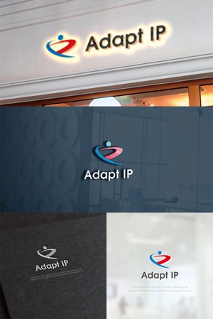 hi06_design (hi06)さんの【ロゴ制作依頼】アダプトIP株式会社への提案
