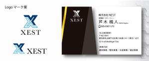 SUPLEY_ad (ad_infinity007)さんの名刺【株式会社ＸＥＳＴ】の名刺デザインへの提案