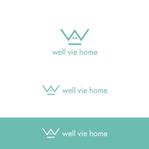 crawl (sumii430)さんの住宅会社　【well vie home】 のロゴ作成への提案
