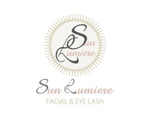 ambrose design (ehirose3110)さんの美容サロン「Sun  Lumiere」のロゴへの提案