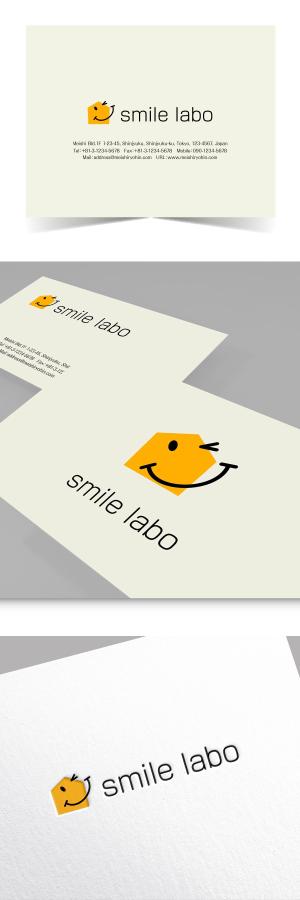 kino (labokino)さんのリフォームショップ　「smile labo」の　ロゴへの提案
