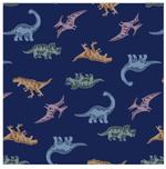 APPLE PIE (apple_pie3)さんのリアルな恐竜のイラスト、総柄希望。子供用レッスンバックや巾着に使用への提案