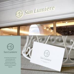 design vero (VERO)さんの美容サロン「Sun  Lumiere」のロゴへの提案