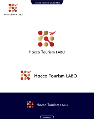 queuecat (queuecat)さんの【発酵】をテーマに旅をつくる会【Hacco Tourism LABO】のロゴへの提案