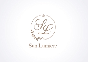 m885knano (m885knano)さんの美容サロン「Sun  Lumiere」のロゴへの提案