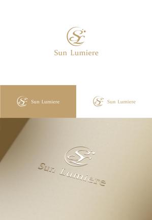 はなのゆめ (tokkebi)さんの美容サロン「Sun  Lumiere」のロゴへの提案