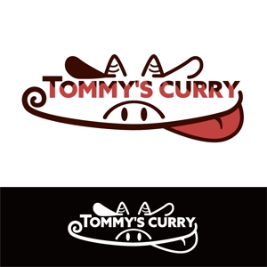 鹿歩 (yuanami)さんのカレーショップ「トミーズカレー」のロゴへの提案