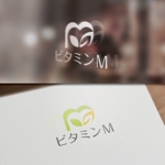 BKdesign (late_design)さんの管理栄養士が運営する株式会社ビタミンM　のロゴへの提案